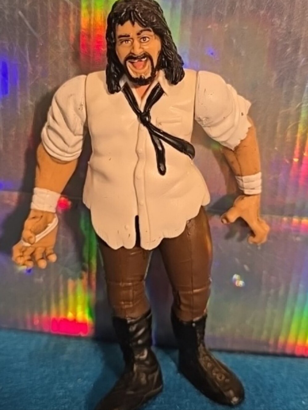 052726 1999 WWF WWE Jakks Mankind Mick Foley Wrestling King Ring Series WCW ECW